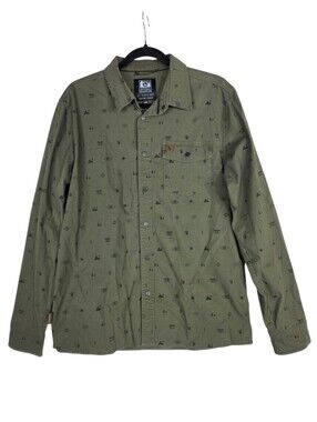 Nature Photography Collective by Hippy Tree button down  shirt with prints
